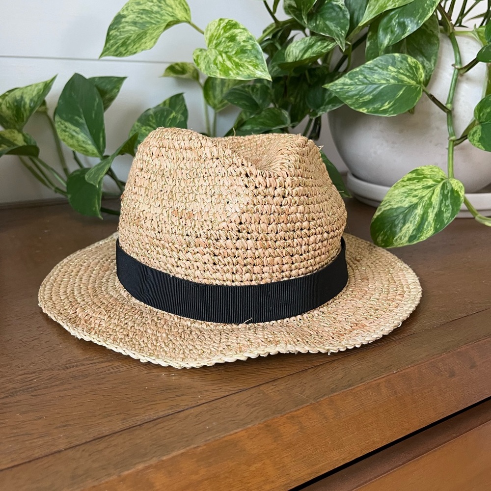 j.crew straw hat - Picture 3 of 8